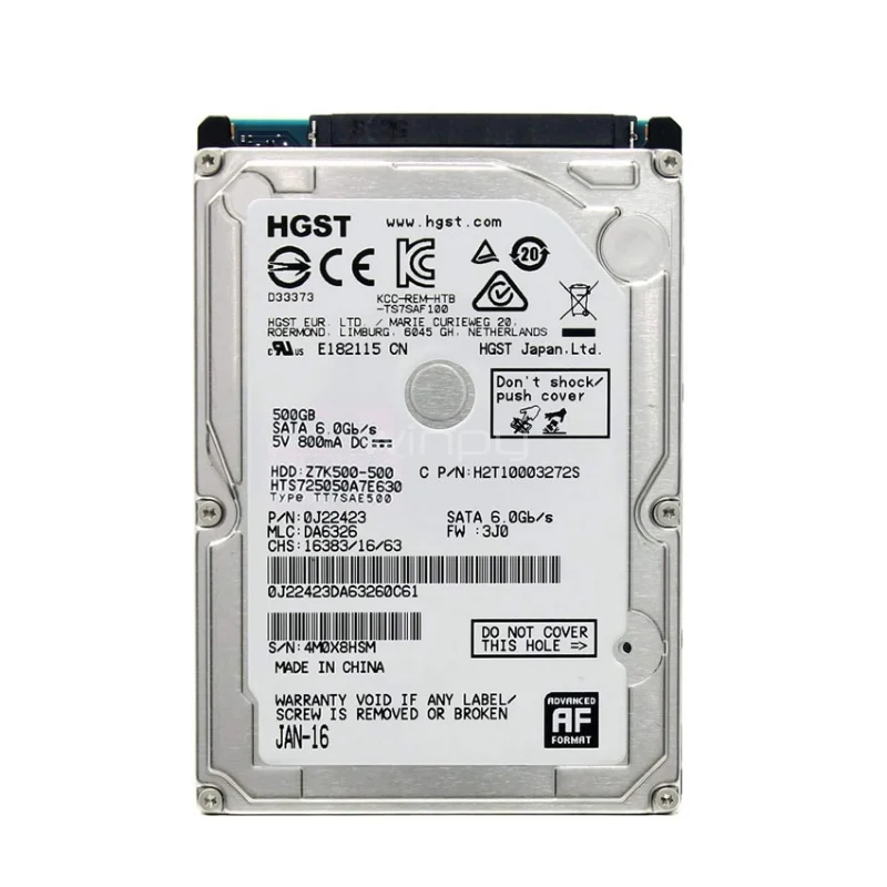 Disco Duro Notebook 500Gb 
