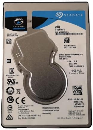 Disco Duro Seagate SkyHawk Surveilance 2TB 2.5 Serial ATA III